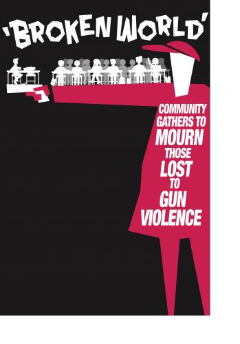 ‘Broken world’: Community gathers to mourn those lost to gun violence